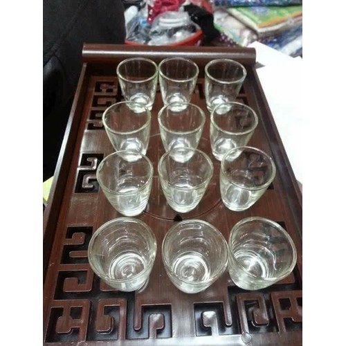 Combo 12 Chén Mắt Trâu (Thủy Tinh) Chính Hãng