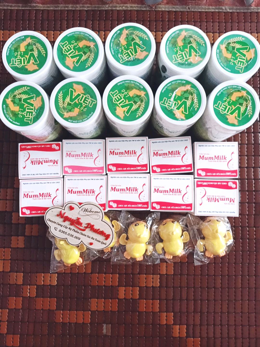 [HCM]COMBO NGŨ CỐC VÀ CỐM LỢI SỮA