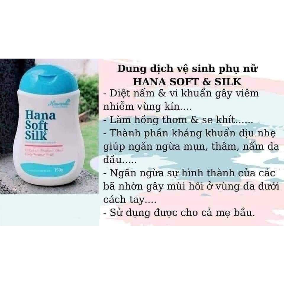Dung Dịch Vệ Sinh Phụ Nữ hana soft&silk