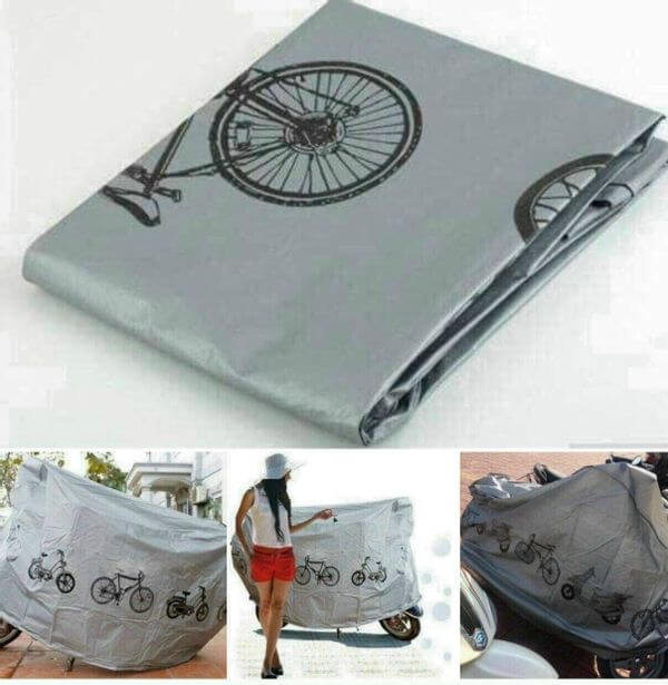 Bạt phủ xe máy in hình , bạt che xe máy xe đạp, xe đạp điện, áo trùm xe máy chống thấm, che nắng, che mưa hiệu quả