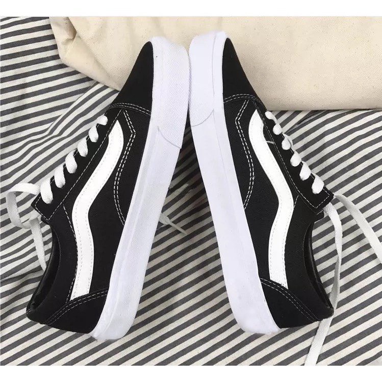 GIÀY V OLD SKOOL MÀU ĐEN Giày sneaker thể thao nam nữ (size 38-44)