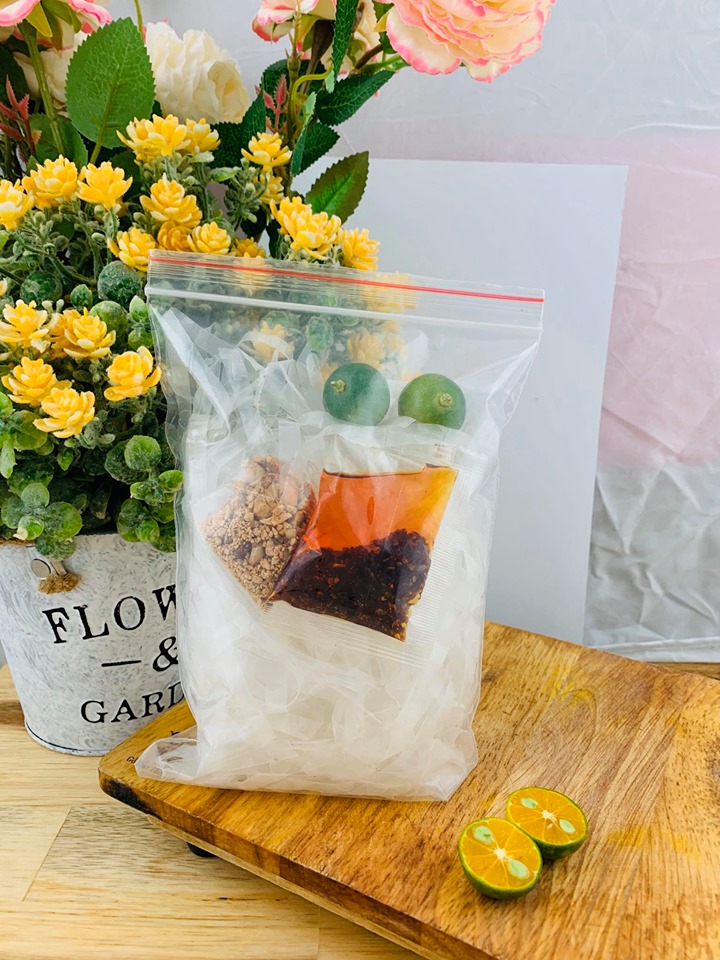 [HCM]BÁNH TRÁNG SATE MUỐI siêu cay - 5 BỊCH
