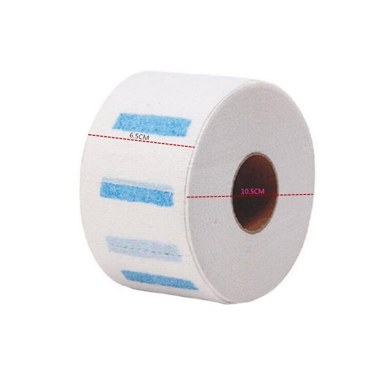 giấy quấn cổ để làm tóc -1 cây 5 cuộn-dùng khi cắt tóc,nhuộm tóc, làm hóa chất-dụng cụ làm tóc ptc cao cấp