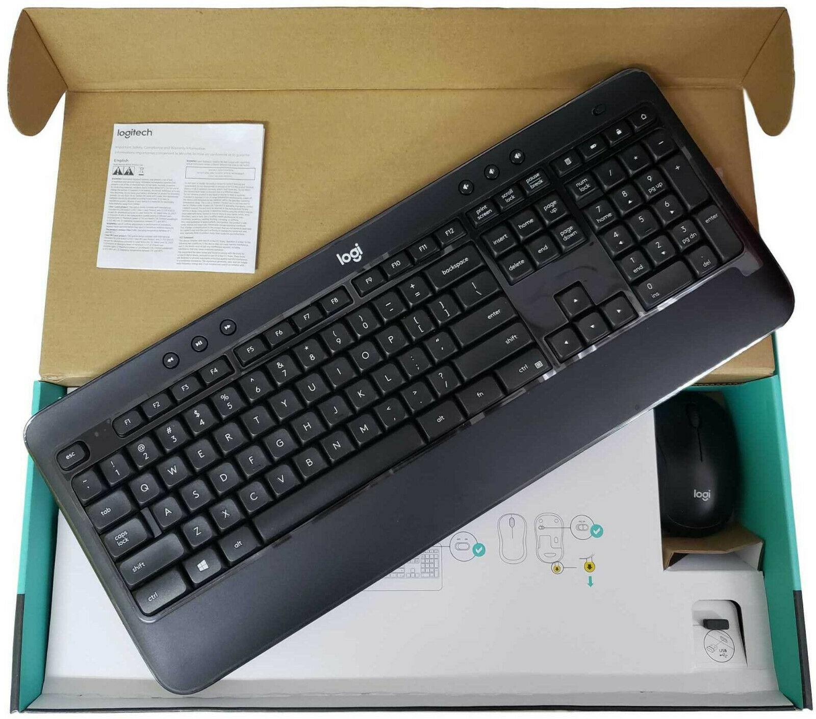 Bộ bàn phím và chuột không dây Logitech MK540 Tiên Tiến - Bảo Hành Chính Hãng 1 Năm