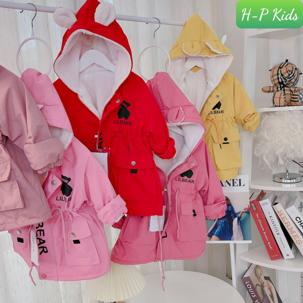 Áo Parka trẻ em/ Áo khoác mũ trẻ em