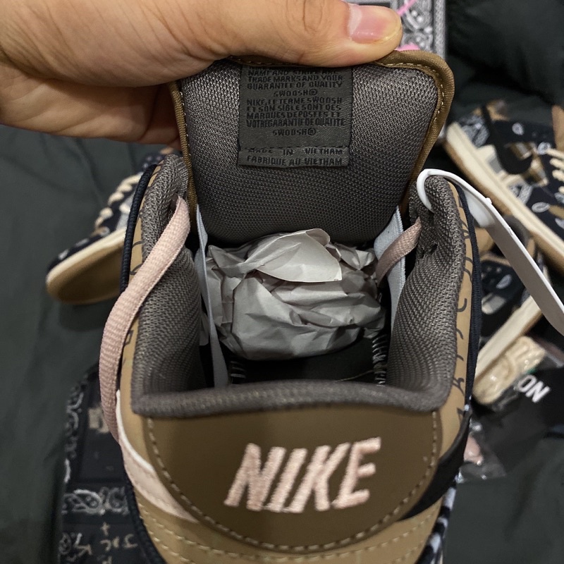 GIÀY SB.DUNK TRAVIS COT LAI AU [ FULL BOX + FREE SHIP ]