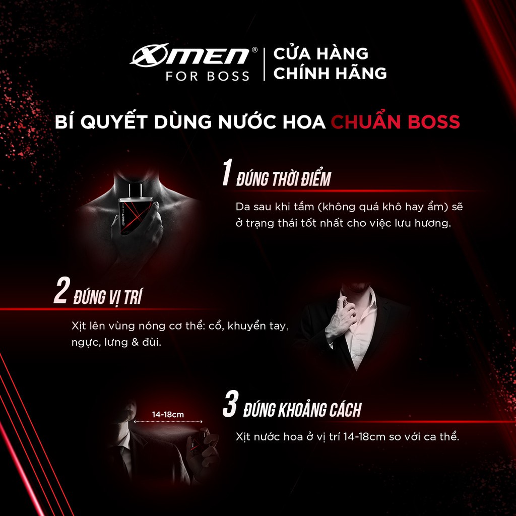 Nước Hoa Nam XMen For Boss EDT 49ml – Hương Châu Âu Lịch Lãm, Thơm Lâu Cao Cấp