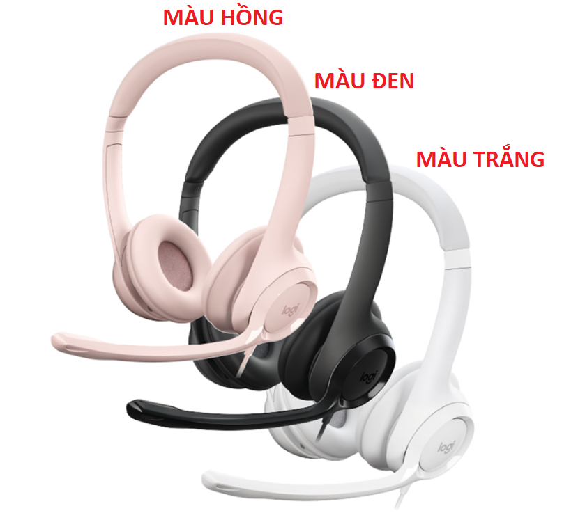 Tai nghe máy tính cổng USB Logitech H390 Chính Hãng