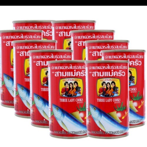 COMBO 6 HỘP CÁ NỤC SỐT CÀ 3 CÔ GÁI