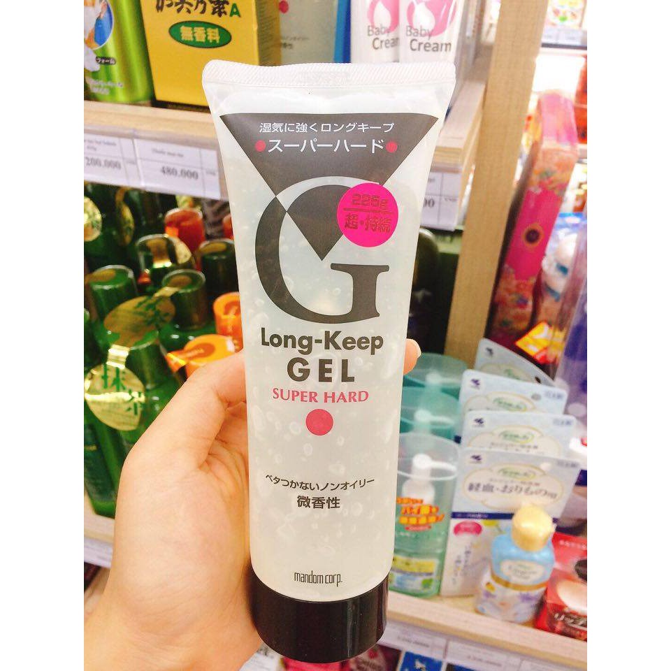 GEL VUỐT TÓC NAM GATSBY LONG KEEP 225G NHẬT BẢN