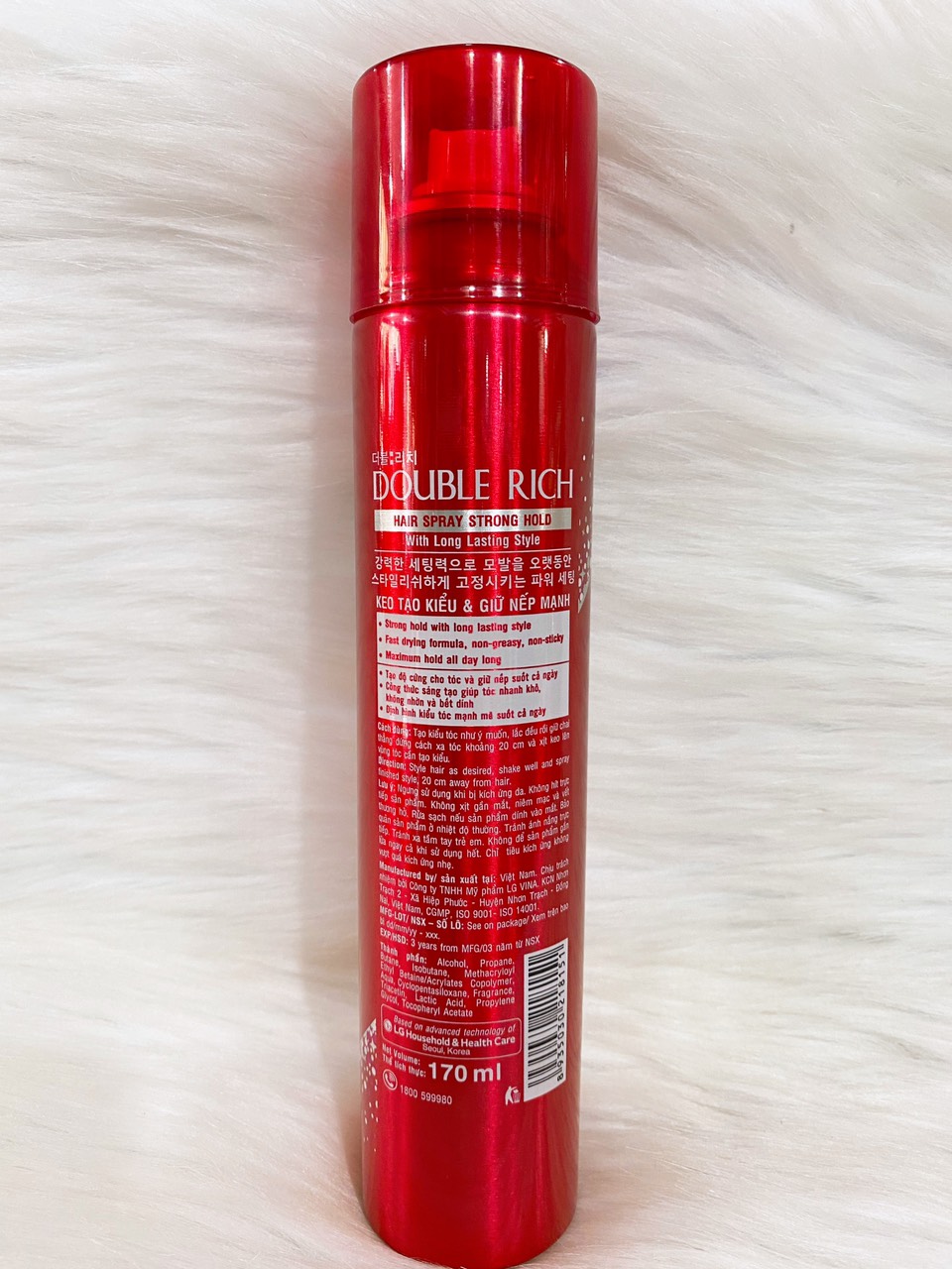 Keo Xịt tóc Double Rich 170ml
