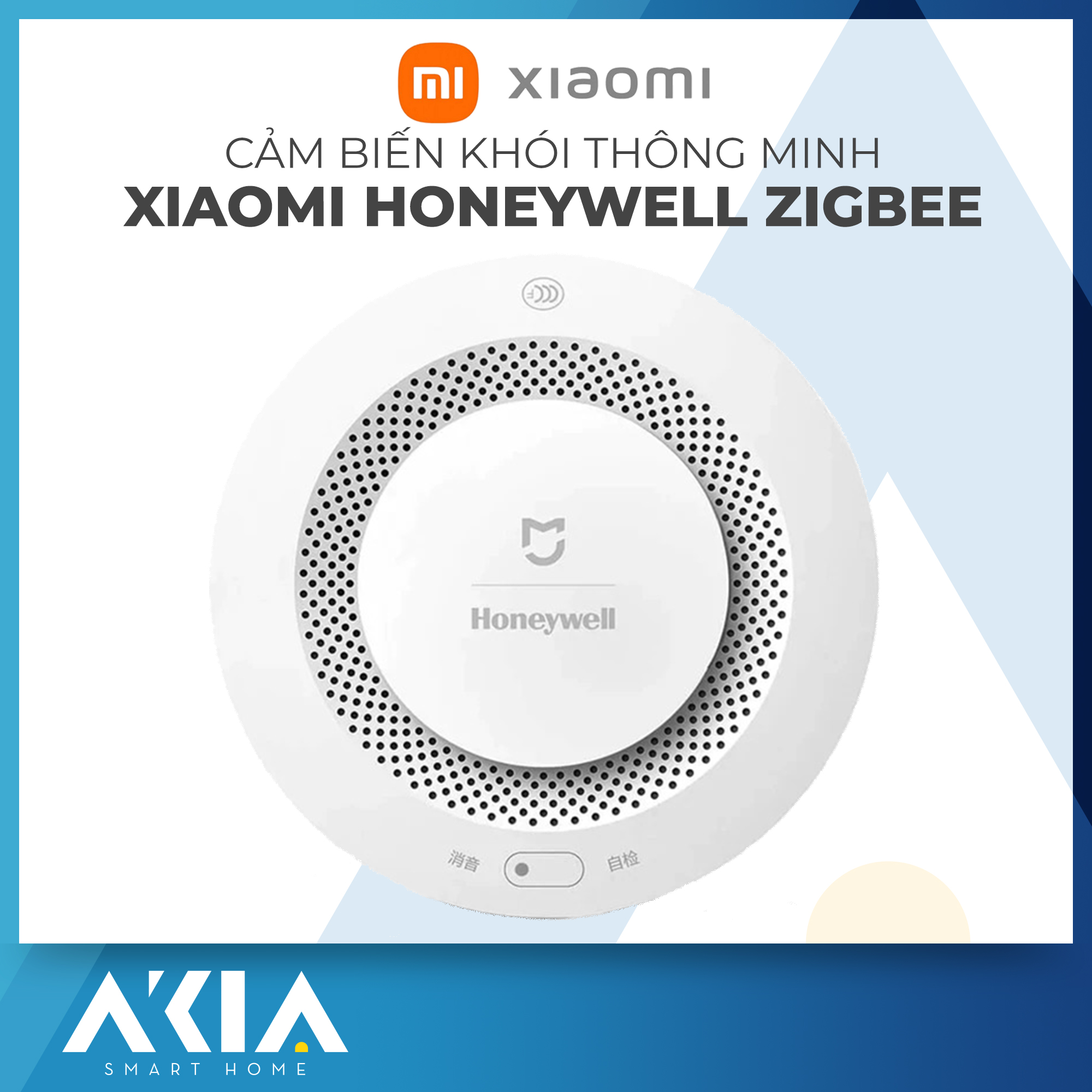 Cảm biến khói Xiaomi Honeywell bản Zigbee và Bluetooth