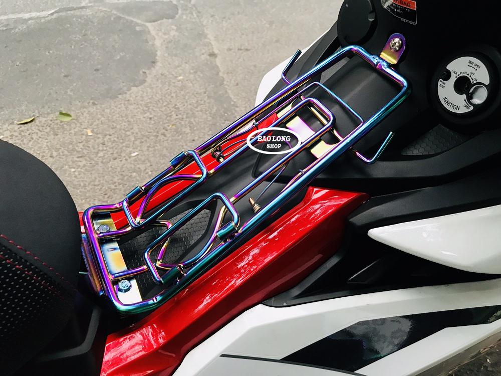 Baga giữa Inox xi titan gắn xe Exciter 150