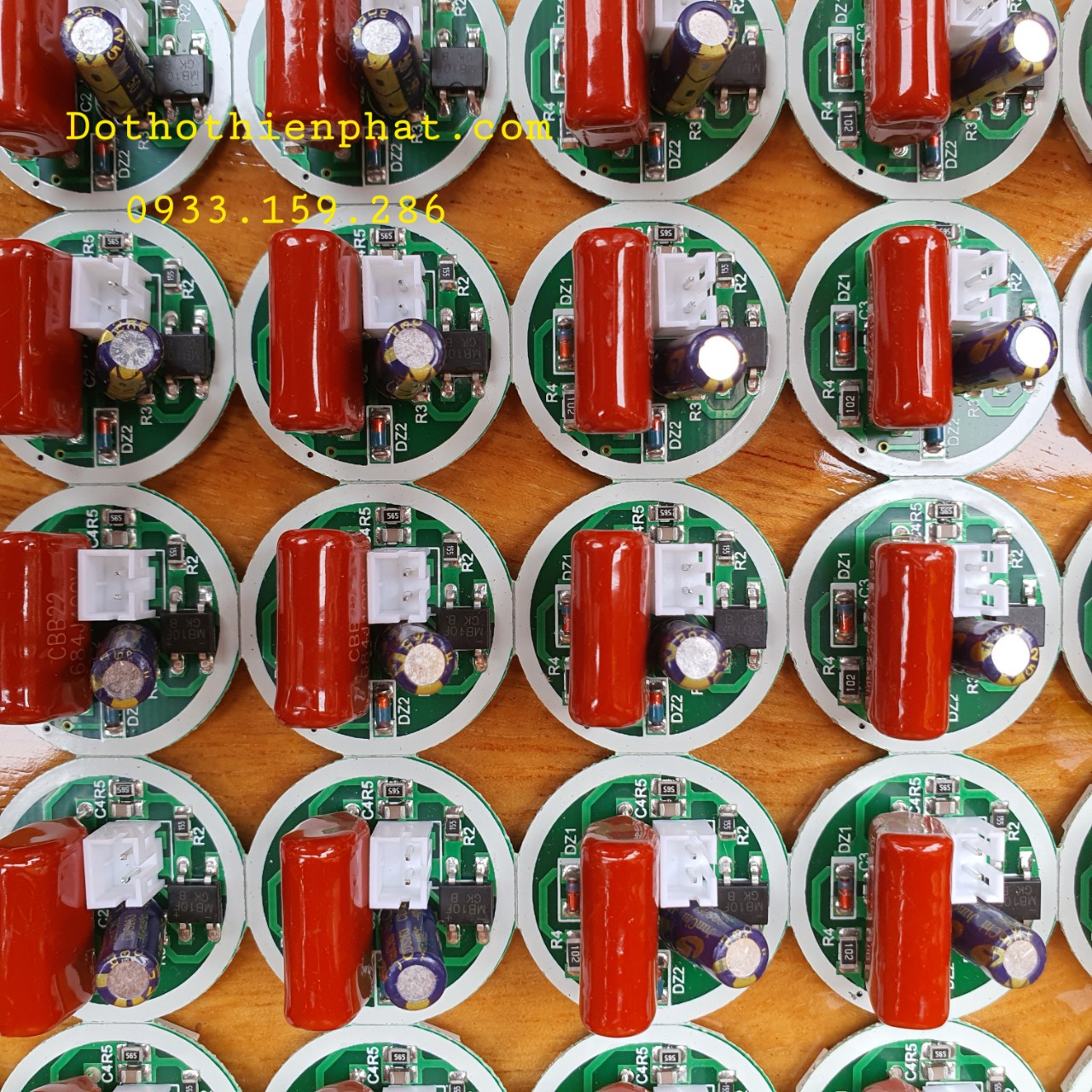 Bo mạch LED đèn thờ pha lê siêu sáng 2mm