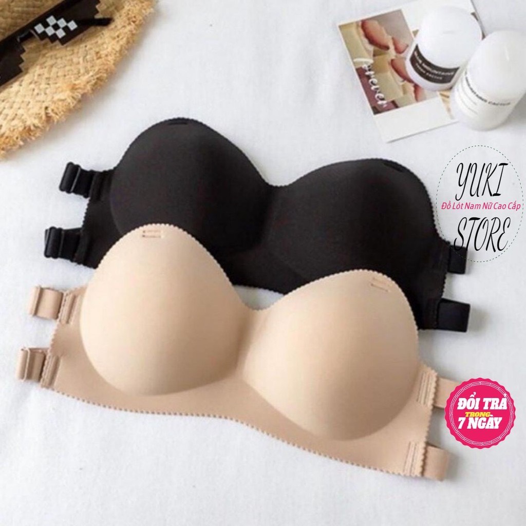 Áo Ngực Su, Áo Ngực Cúp Ngang (Tặng Kèm Dây Trong)