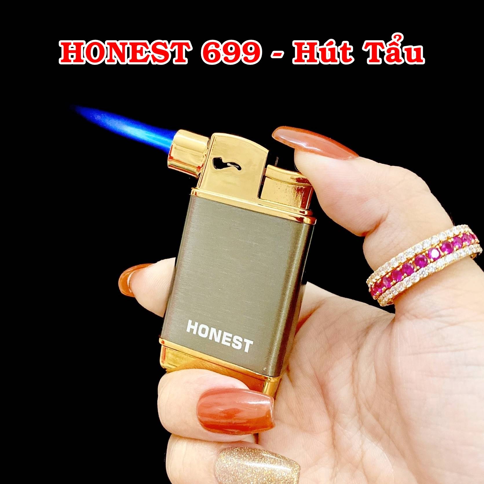 BẬT LỬA KHÈ - HONEST 699 - HÚT TẨU - (XÀI GAS)
