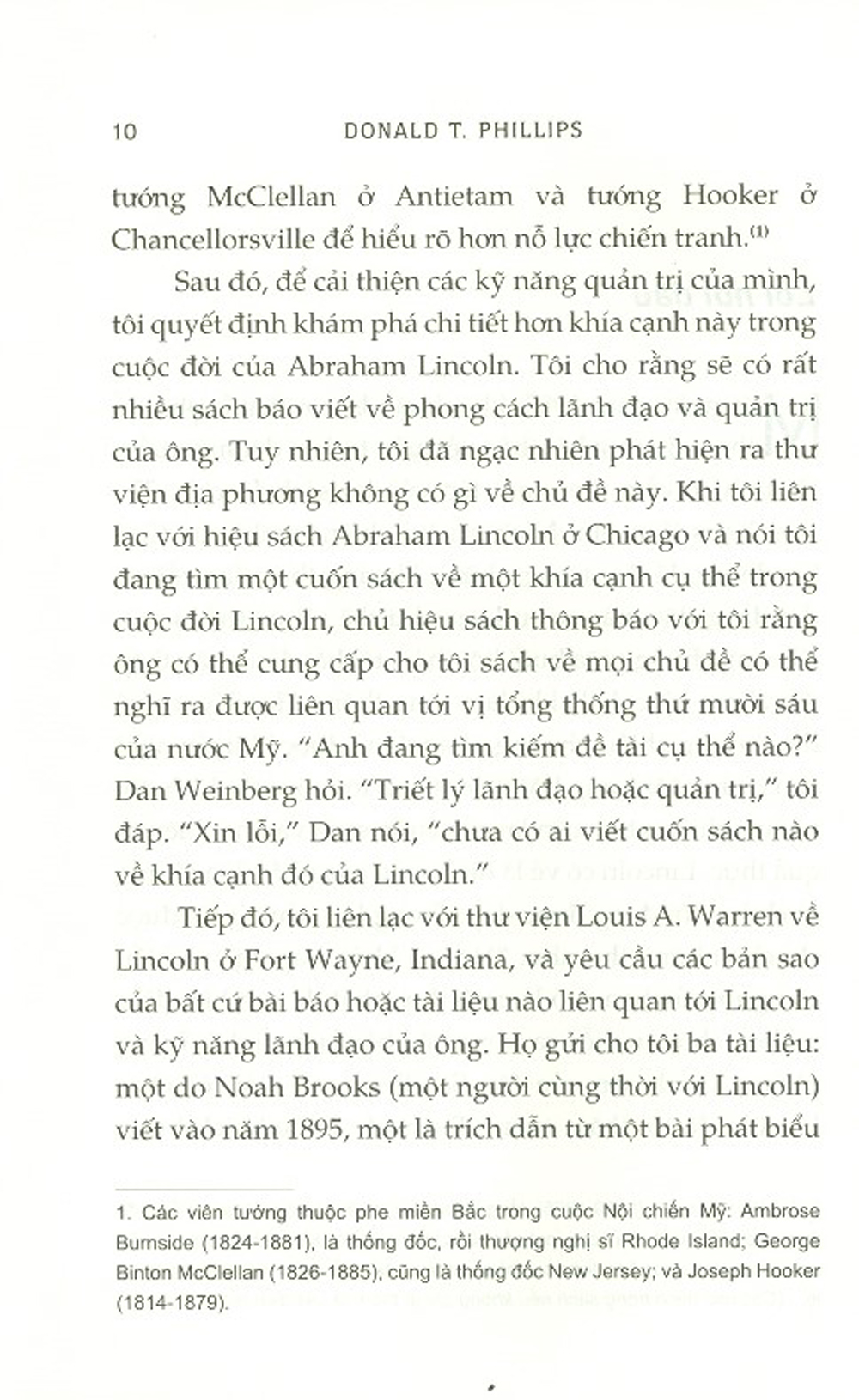 Lincoln Bàn Về Lãnh Đạo
