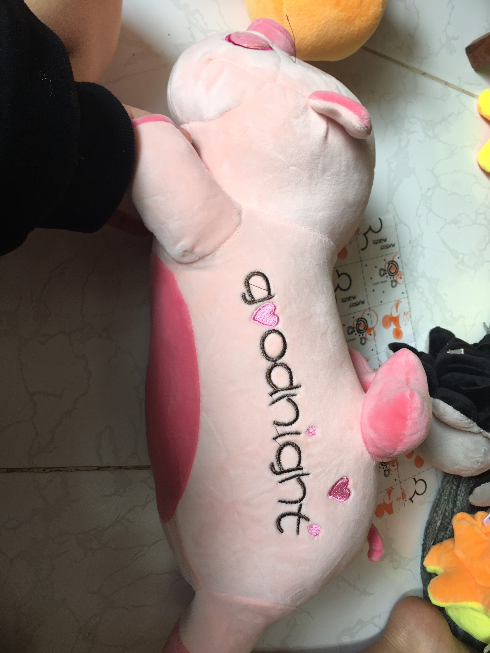 [HCM]GẤU BÔNG HEO GOODNIGHT SIÊU CƯNG SIZE 50CM