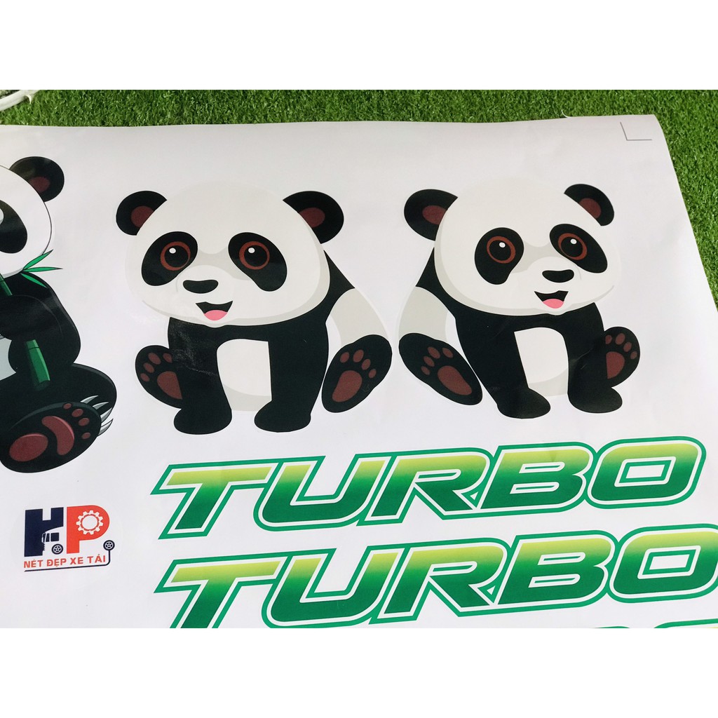 [HCM]Tem độc lạ giá rẻ combo gấu trúc