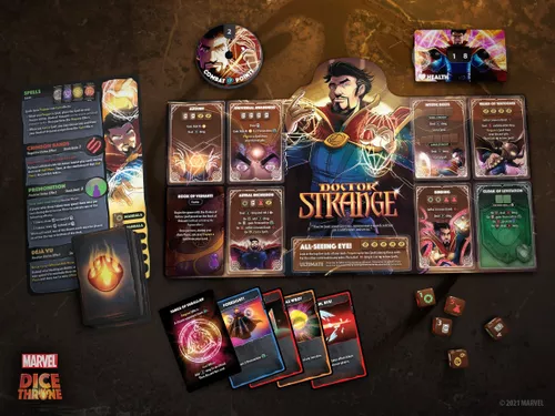 [US] Marvel Dice Throne: Black Widow v. Doctor Strange - Trò Chơi Board Game