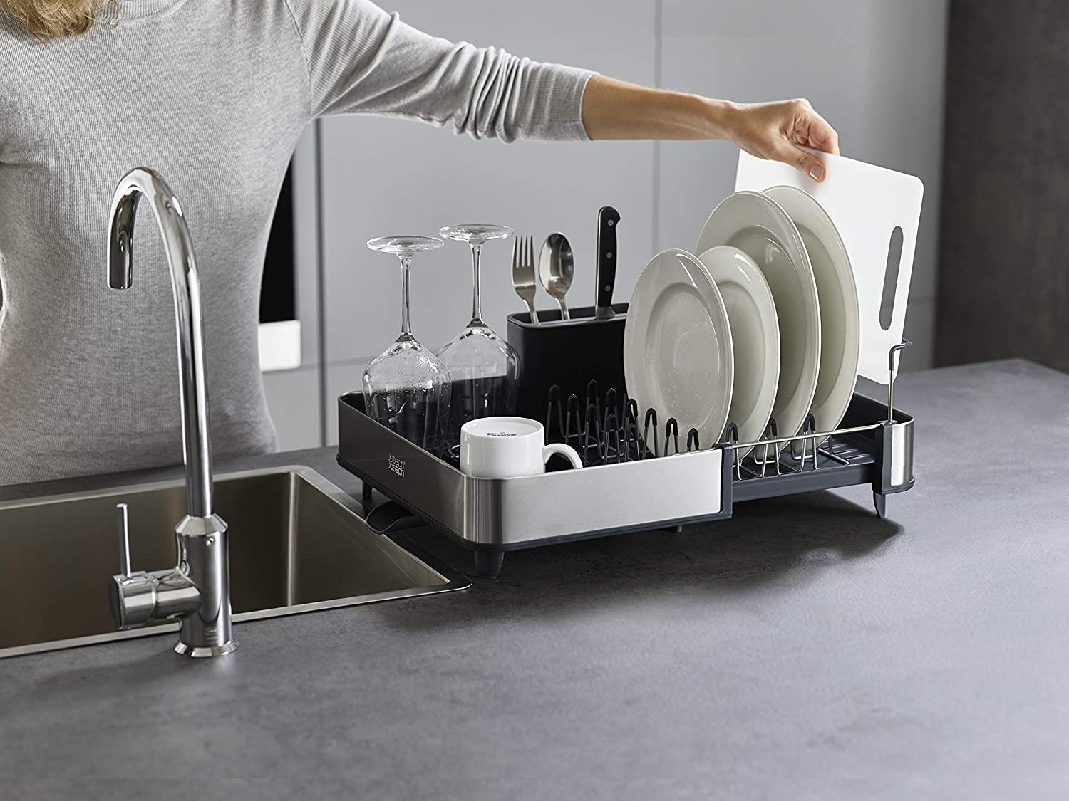 Giá đựng bát đĩa thông minh Joseph 85153