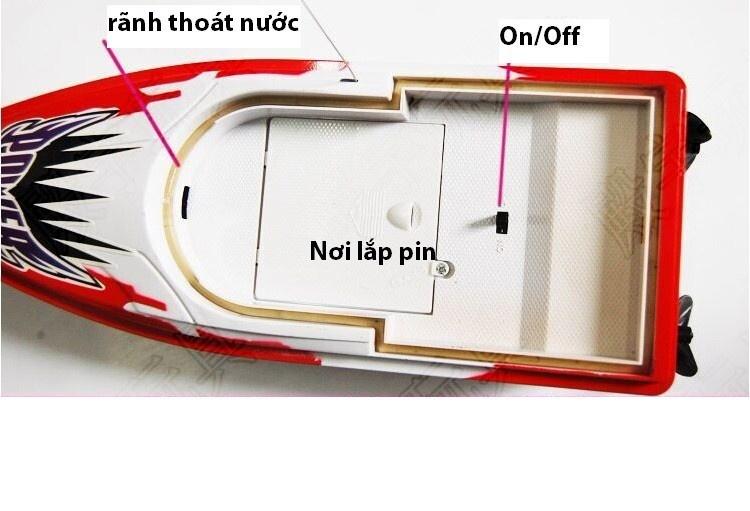 Tàu Cano  điều khiển từ xa