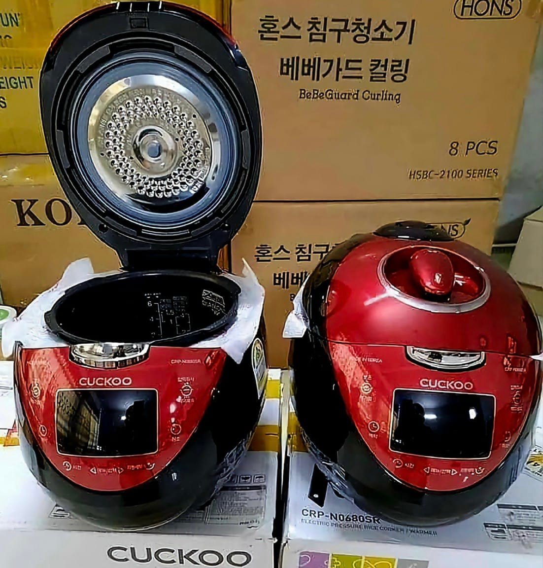 [Nhập RS0822 giảm 30k cho đơn 99k]Nồi cơm điện CUCKOO CRP-N0680SR 1.08 Lít HÀN QUỐC