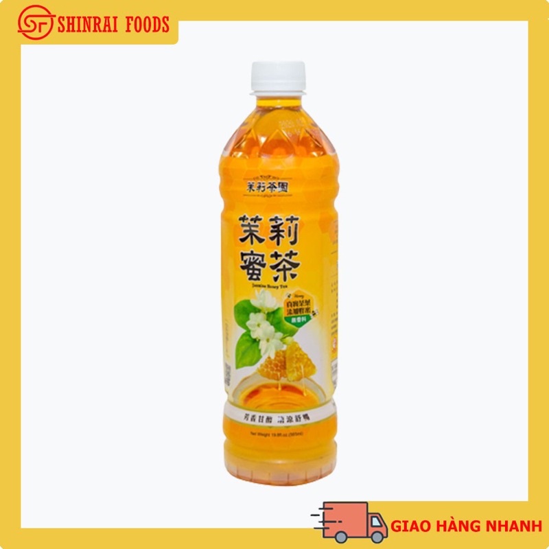 Trà hoa lài mật ong Đài Loan 585ml (chai)