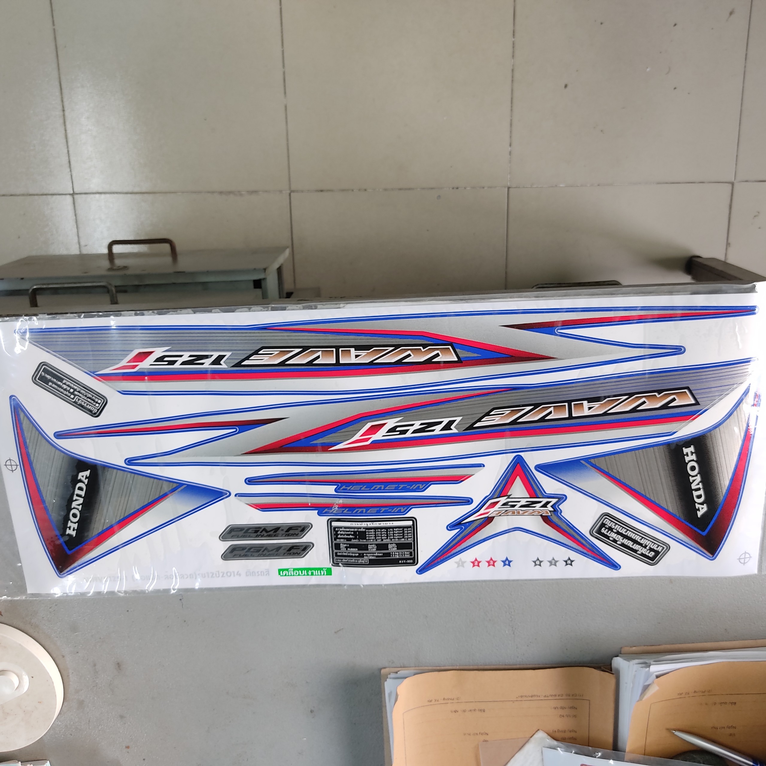 [HCM]TEM (DECAL) WAVE 125i date 2014 - [freeship xtra] - dành cho Future mập