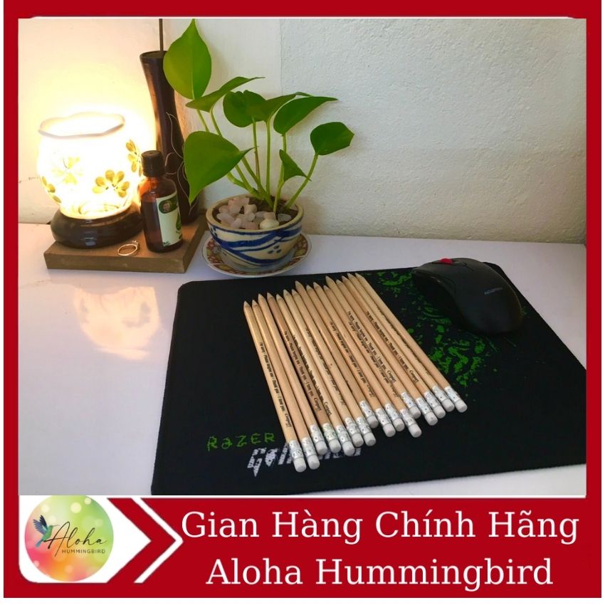 [KM] Bút chì thanh tẩy ceeport theo pháp Hooponopono Aloha Hummingbird BC01