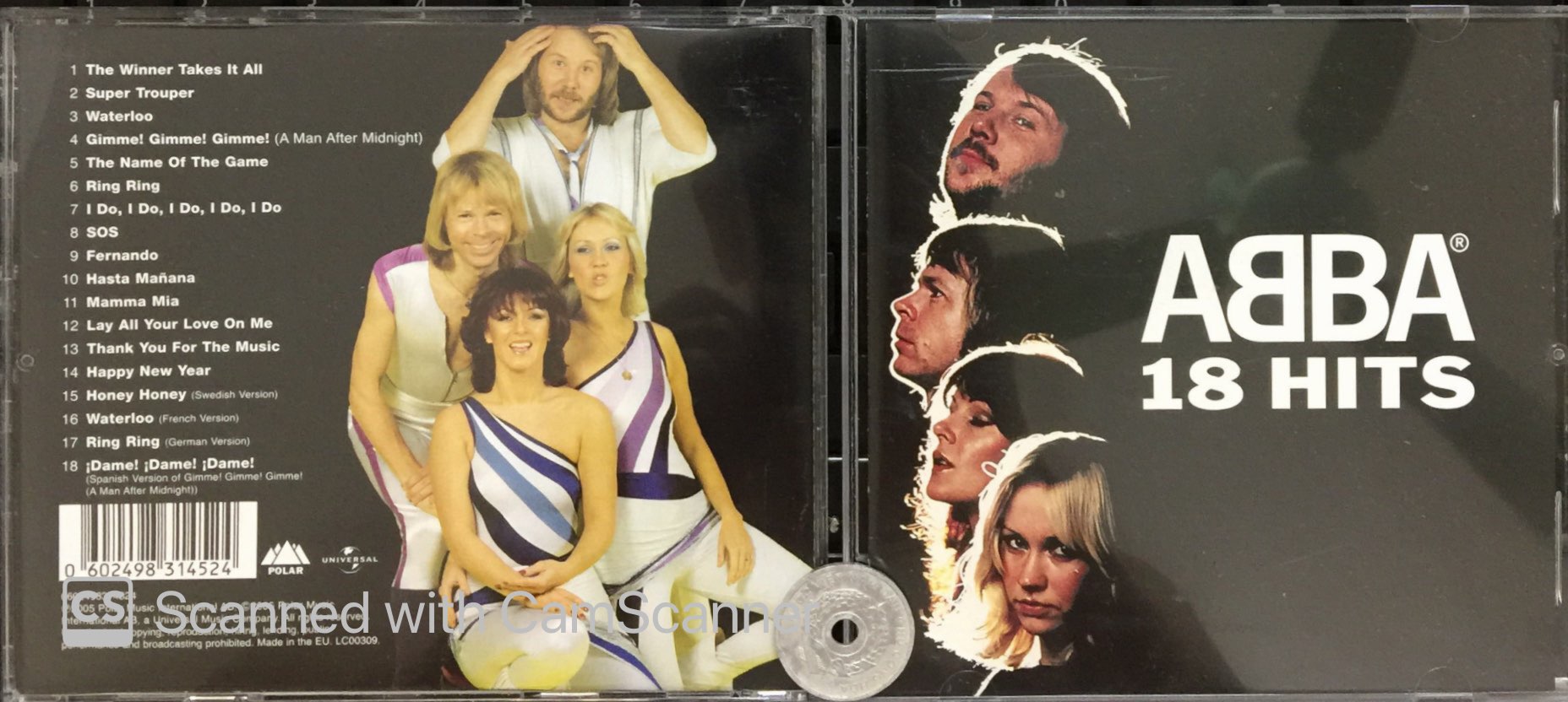 stereomate - Đĩa nhạc - CD gốc: ABBA - 18 Hits