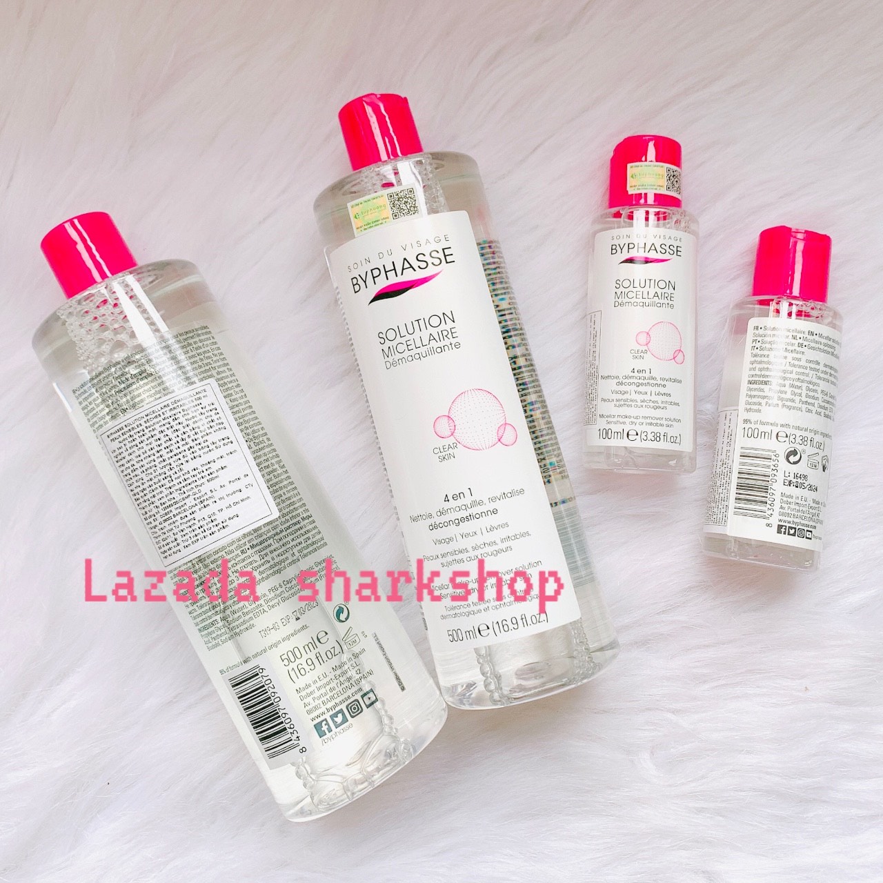 Nước Tẩy Trang Byphasse Solution Micellaire 100ml 500ml