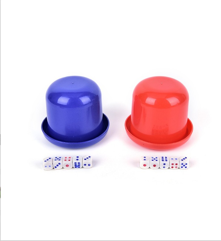 Combo 5 Bộ Đồ chơi xúc xắc, lắc xí ngầu (1 bộ kèm 5 hạt xúc xắc)
