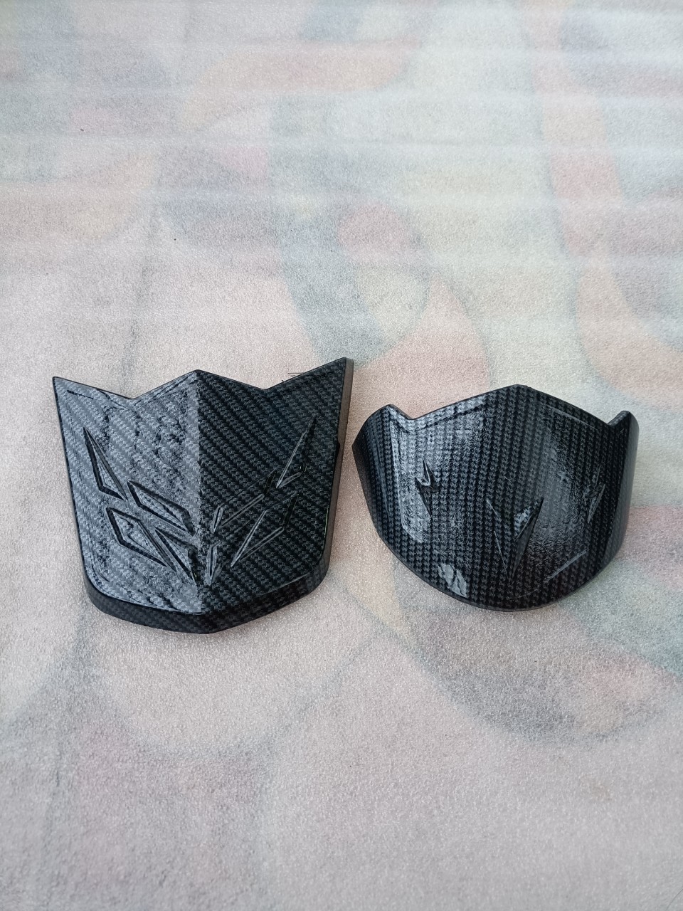 Mỏ Dè Trước Sau Xe SH Mode 2021 Cacbon - dè xe máy