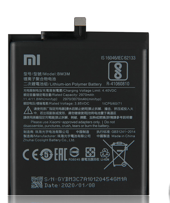 PIN XIAOMI BM3M / MI9 SE / 3070MAH ( LOẠI 1 BẢO HÀNH 6 THÁNG )