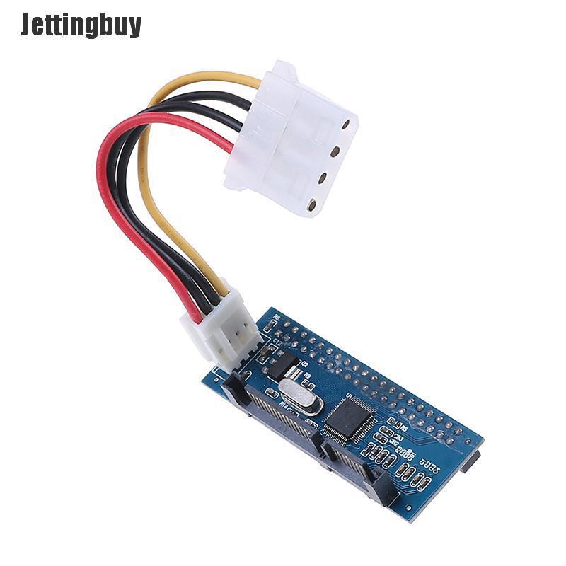 Jettingbuy 40-Pin 40pin IDE female to SATA 7+15Pin 22-Pin male adapter PATA to SATA card
