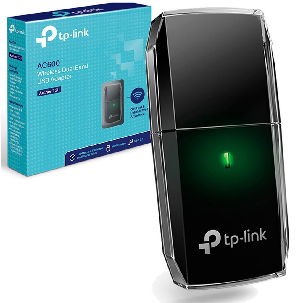 USB wifi băng tần kép AC600 TP-Link Archer T2U