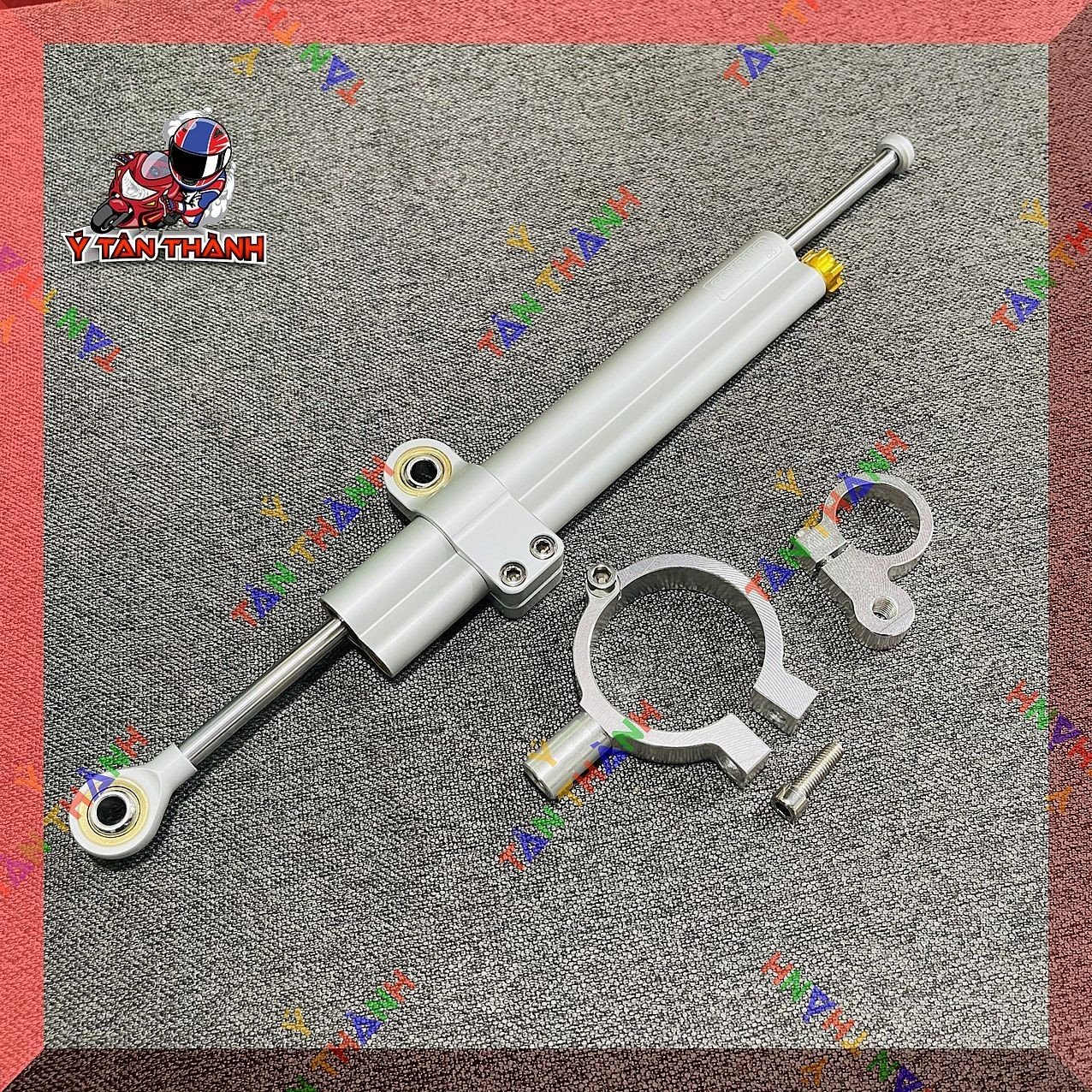 Trợ lực sườn ohlin bạc có pas sườn cho wave,dream 100 MS41