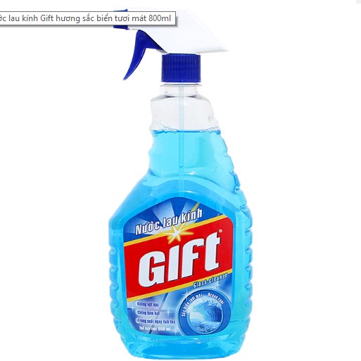 Chai xịt lau kính GIFT 580ml - 800ml