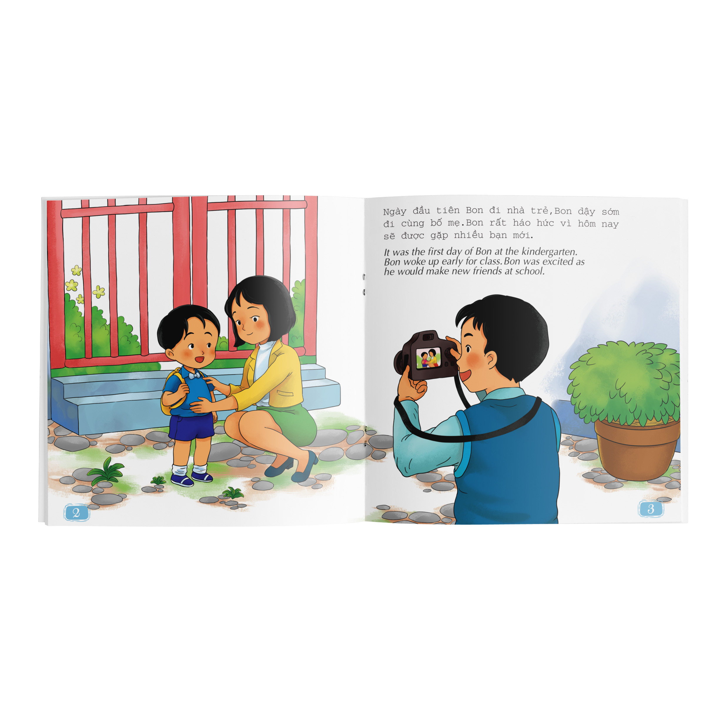 [HCM]Combo 4 Truyện Ehon: Truyện Bé Bon