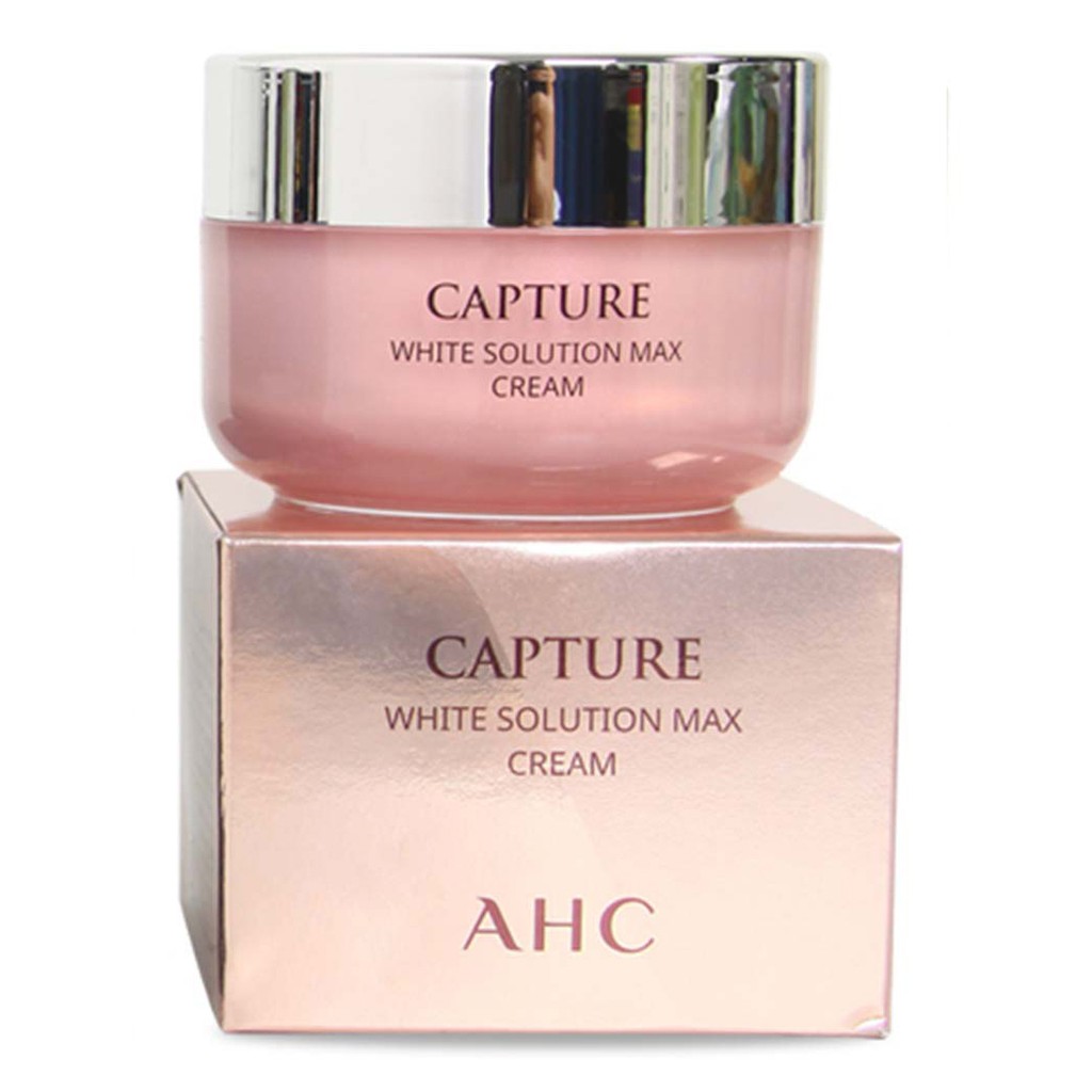 Kem dưỡng da AHC Capture White Solution Max Cream 50gr – Hồng