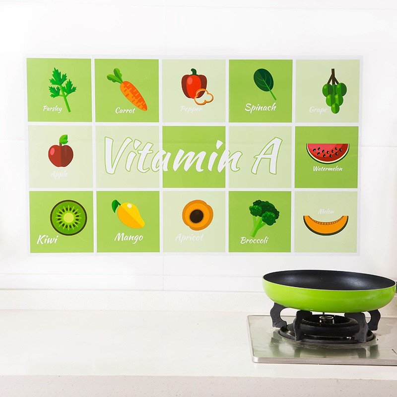 [HCM]MIẾNG DÁN BẾP CHỐNG DẦU MỠ 02 MẪU MỚI 2019