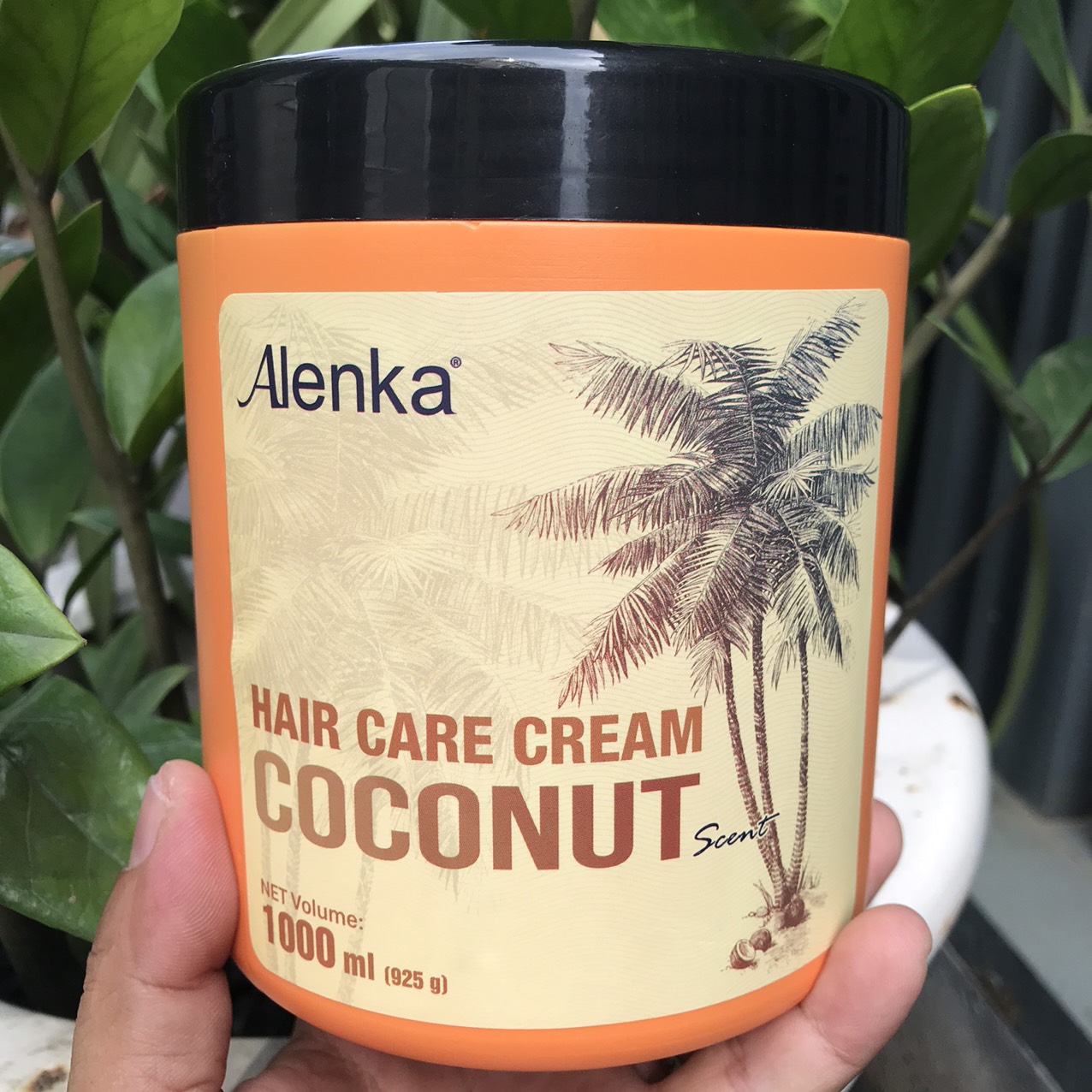 Dầu hấp ủ tóc siêu mượt Coconut Hair Care Cream Alenka 1000ml NEW