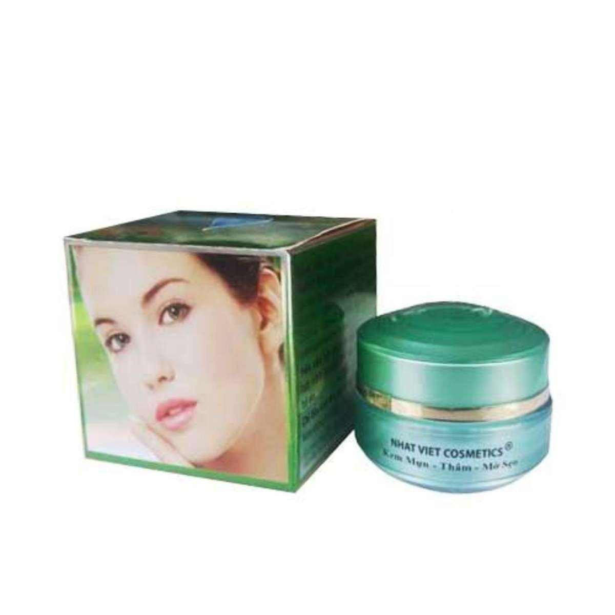 [HCM]Kem Trà Xanh Sạch Mụn Xóa Thâm Mờ Sẹo (13g)