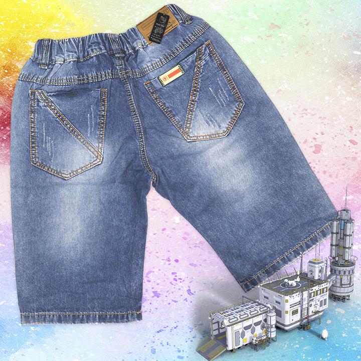 Quần short jean cho bé trai size đại