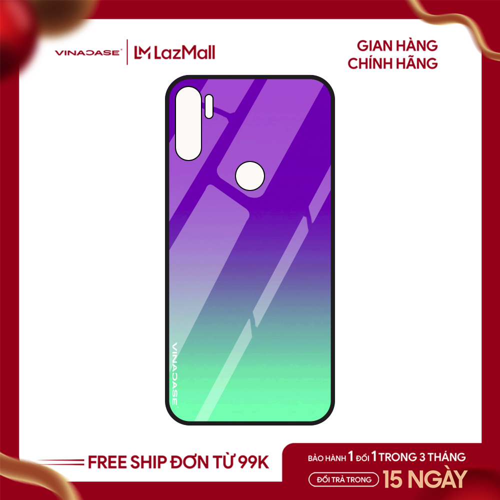 Ốp lưng Vina Case Vsmart Joy 2+/Joy 3/Active 3/Bee 3/Live/Star/..... Bộ sưu tập kính đa sắc dạ quang (phát sáng trong đêm)