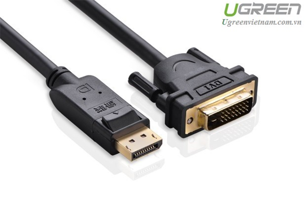 Cáp Displayport to DVI 24+1 dài 5m Ugreen 10223
