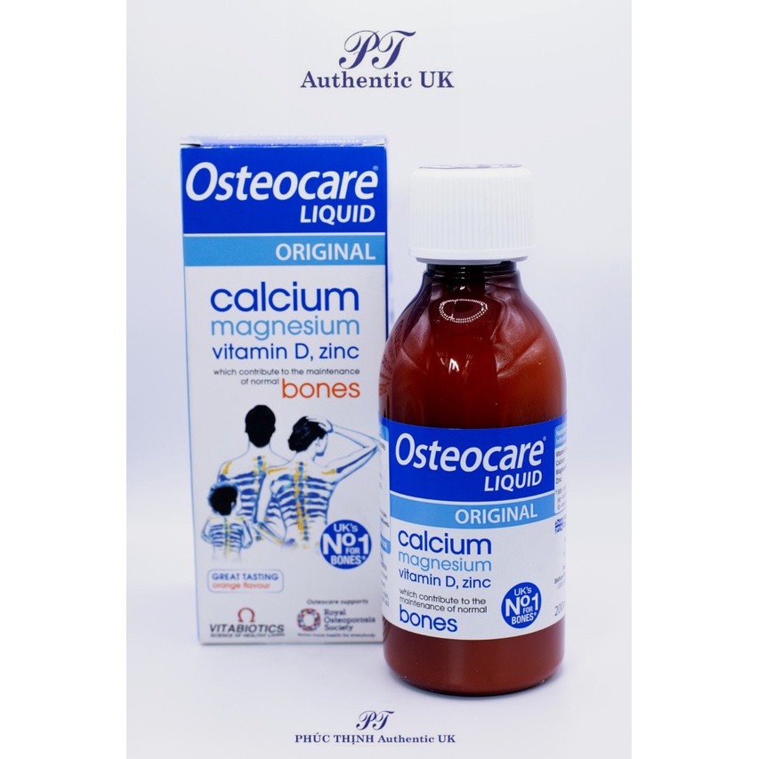 Canxi Nước Osteocare Liquid 200ml Của UK