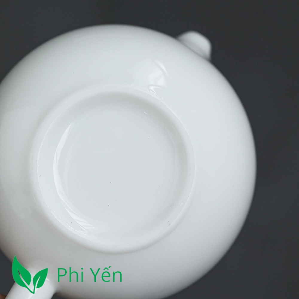 Ấm trà Tây Thi - Bạch Định thấu quang