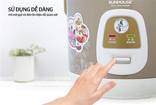 Nồi cơm điện 1.2 lít Sunhouse SHD8216 mới 100%